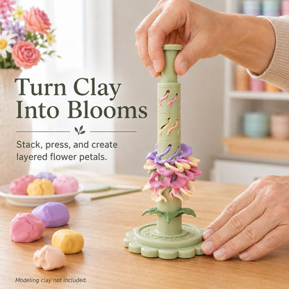 🔥Modular Clay Bloom Maker with 9 Shaping Sleeves