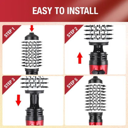 🔥3-in-1 Hot Air Styler and Rotating Hair Dryer for Dry hair, curl hair, straighten hair