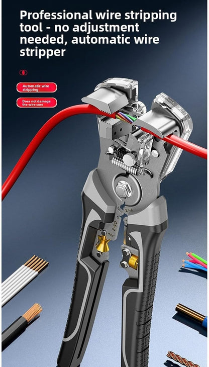 🎖️Professional Wire Stripper Stripping Pliers for Electricians Supports 0.2-10mm²