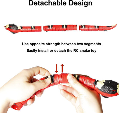 🎖️Induction Rechargeable Realistic Snake Toy