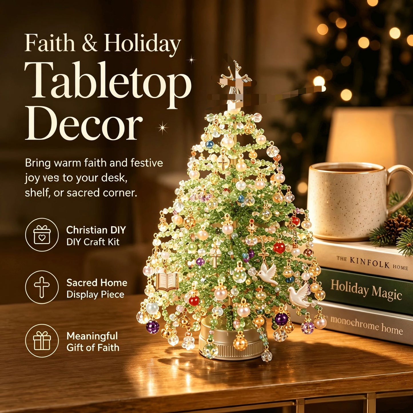 🎖️DIY Beaded Christmas Tree Kit