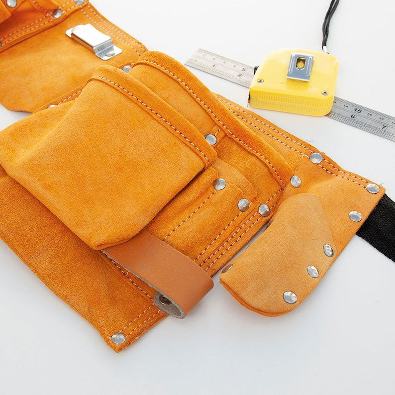 🎖️Personalised Pocket Leather Tool Belt