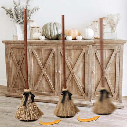🎖️Dancing Witch Broom Touch Activated Halloween Decorations