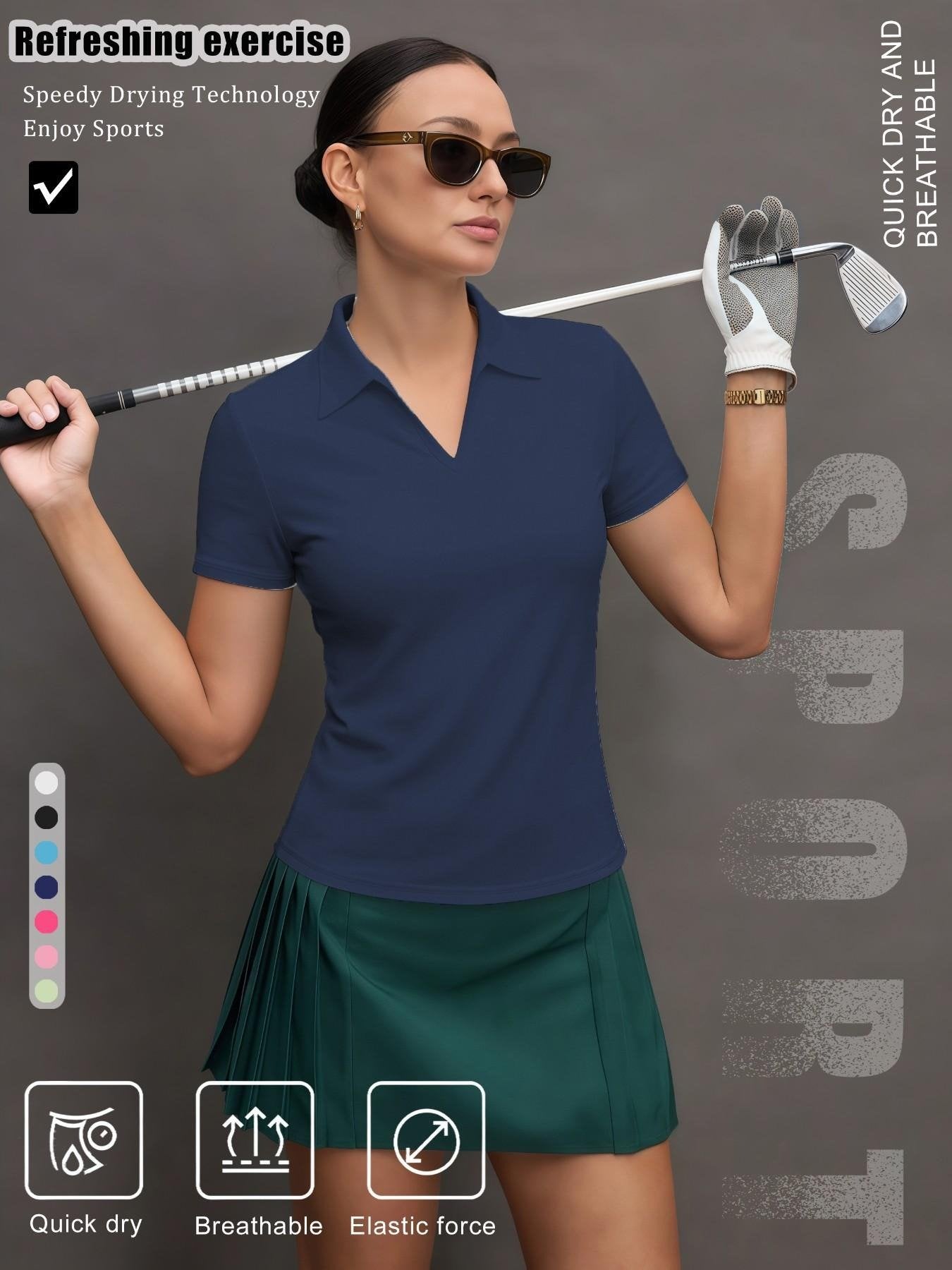 ✨Hot Sale👕 WOMEN’S SPORTS POLO SHIRT