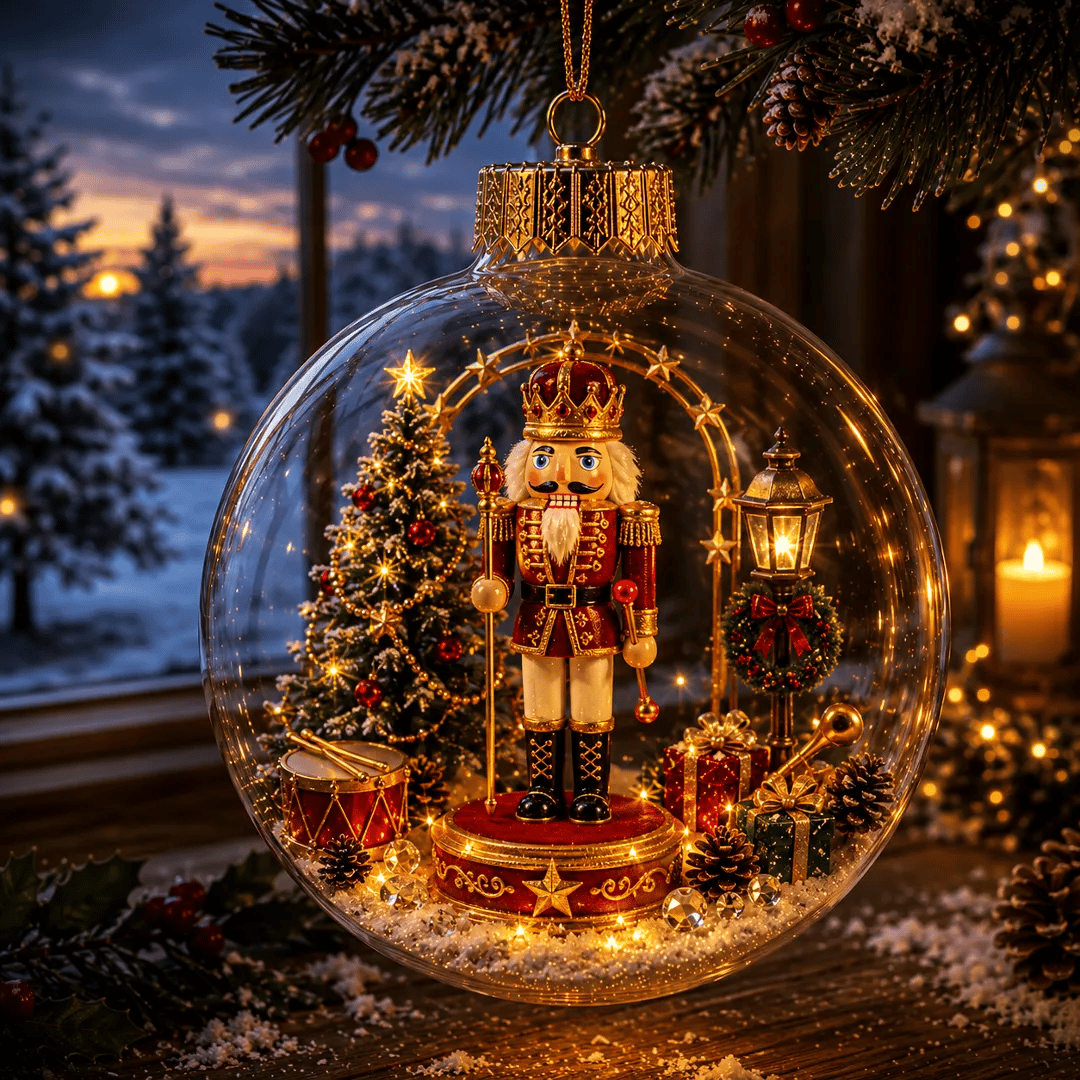✨Limited time 50% OFF -✨🎄 Glowing Christmas Story Ornament – Light-Up Mini Holiday Scene(📦Buy 3 Free Shipping)