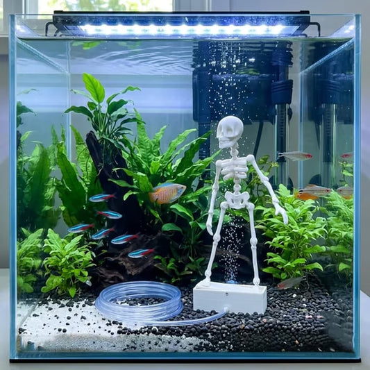 ✨Dancing Skeleton Bubble Aquarium Ornament