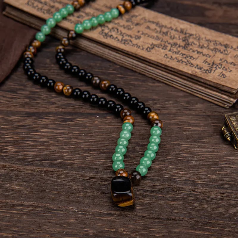 money-attraction-necklace-with-greenaventurine-tiger-eye-pendant-healing-crystal-stone-4053