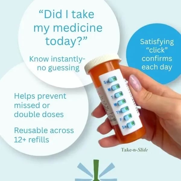 ✨Hot 40% OFF💊 💊Reusable Medication Tracker For Pill, Vitamin & Pet Bottles, Prevent Missed Doses