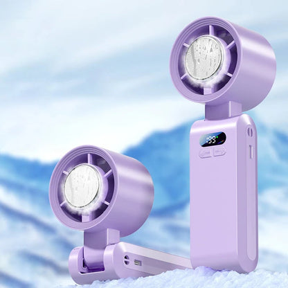 🎖️Portable fan Handheld High Speed Fan