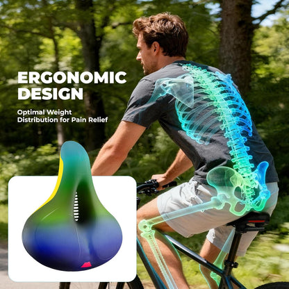 🔥Bike Seat Cushion – Dual Shock Absorbing Ball