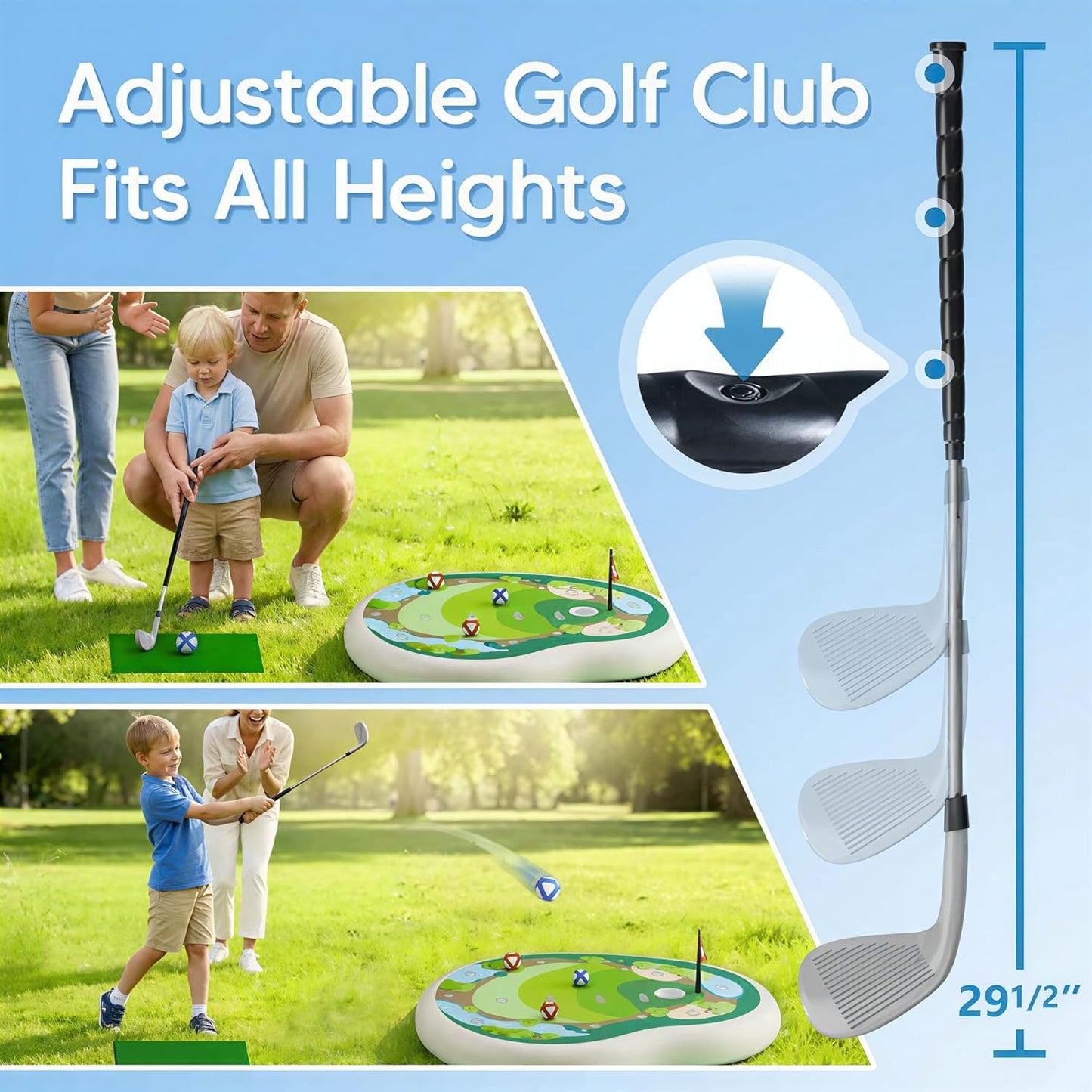 ✨ INFLATABLE POOL GOLF GAME SET⛳