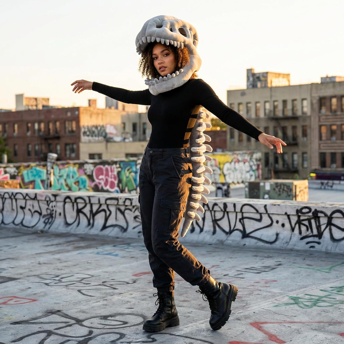 🔥3D Dinosaur Costume 🦕 - Soft & Wearable