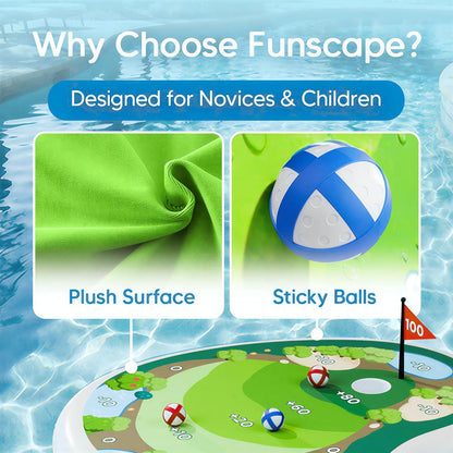 ✨ INFLATABLE POOL GOLF GAME SET⛳