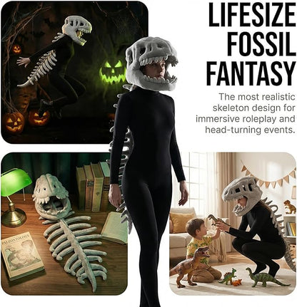 🔥3D Dinosaur Costume 🦕 - Soft & Wearable