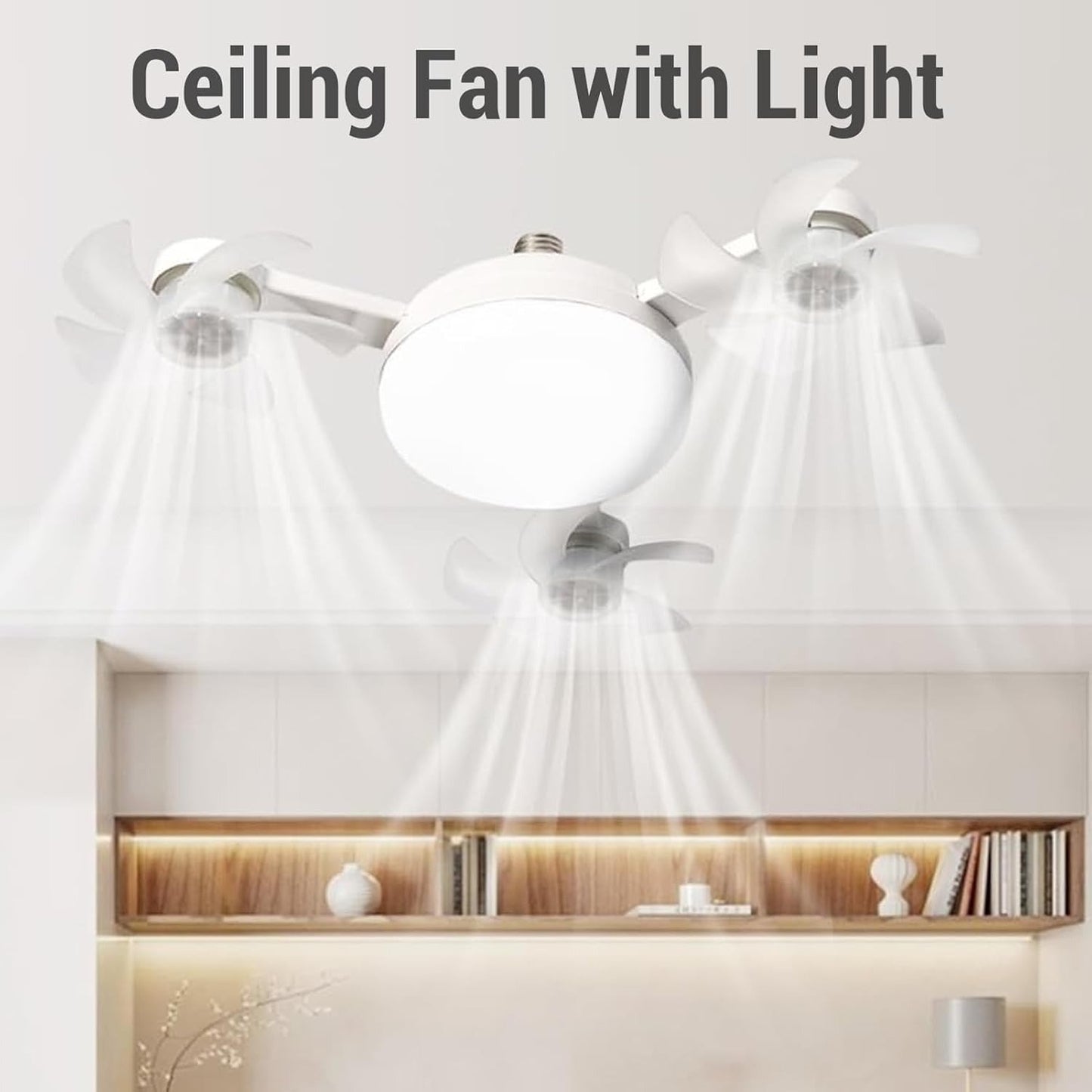✨24-Hour Flash Deal⏰Ceiling Fan Light with Remote Control💡❄️