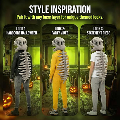 🔥3D Dinosaur Costume 🦕 - Soft & Wearable