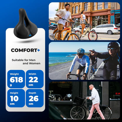 🔥Bike Seat Cushion – Dual Shock Absorbing Ball