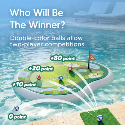✨ INFLATABLE POOL GOLF GAME SET⛳