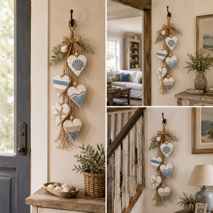 🔥🤎 Hanging Heart Wall Decor
