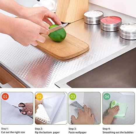 🔥Kitchen Wallpaper Oil Proof Sticker
