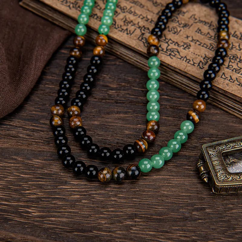 money-attraction-necklace-with-greenaventurine-tiger-eye-pendant-healing-crystal-stone-4053