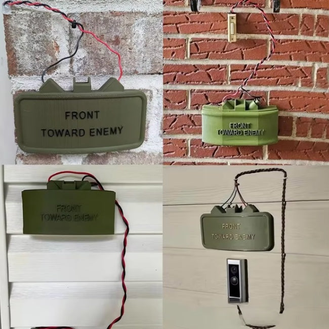 ✨Ring Cam Claymore Landmine Doorbell Sign