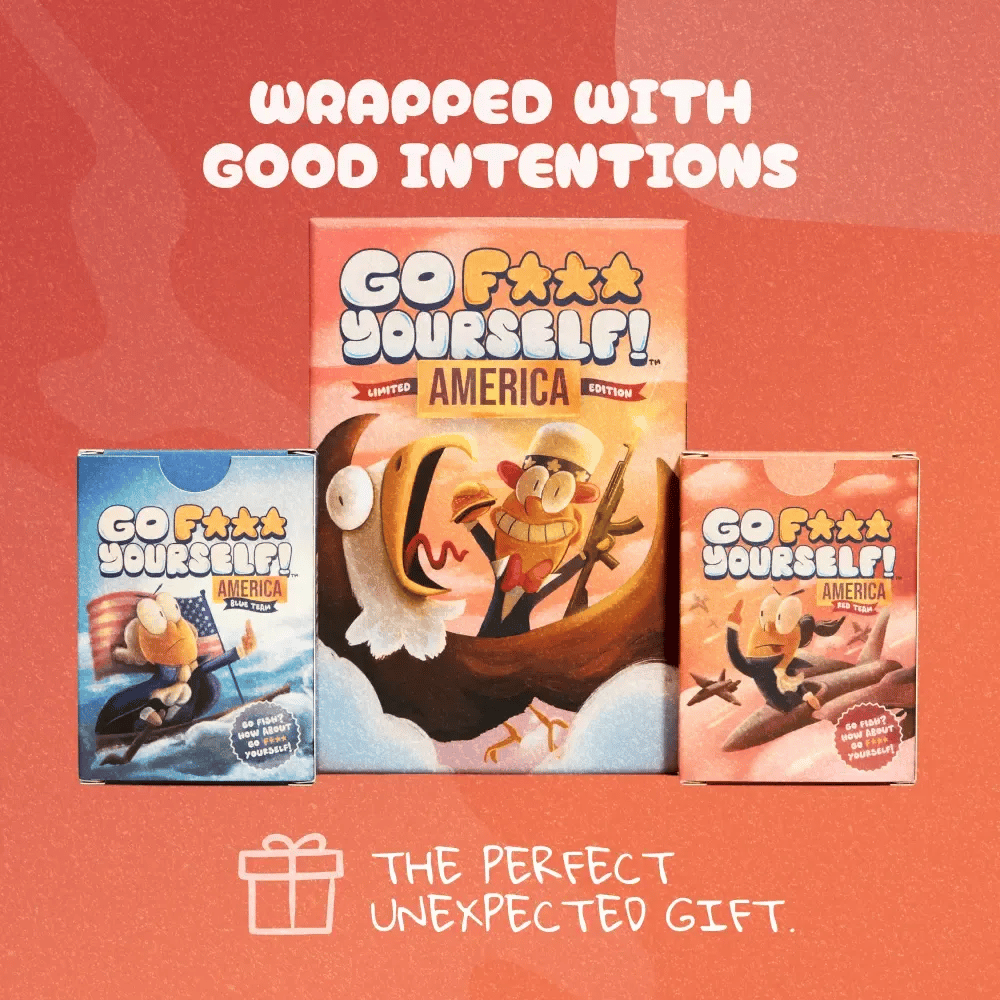 ✨😂Go F***  Yourself America! – The Grown Up Go Fish Card Game