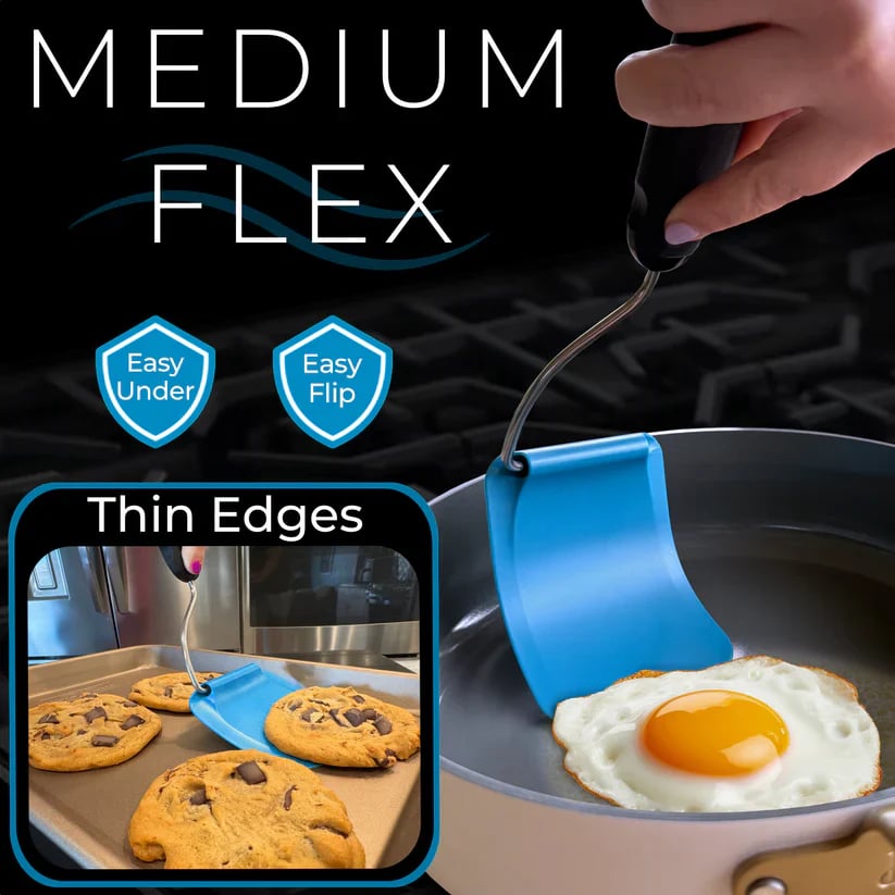 ✨ Multi-Angle Spatula Spoon – Flip, Scoop & Serve From a Better Angle🍳