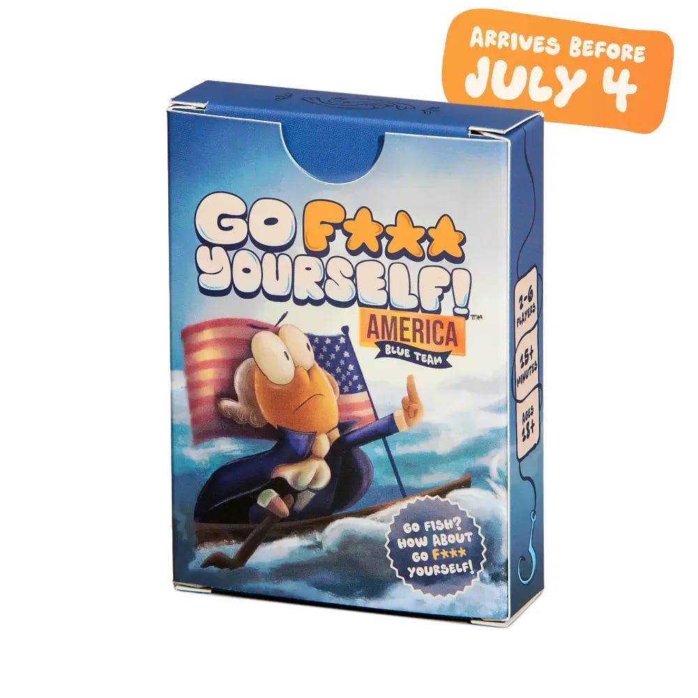 ✨😂Go F***  Yourself America! – The Grown Up Go Fish Card Game