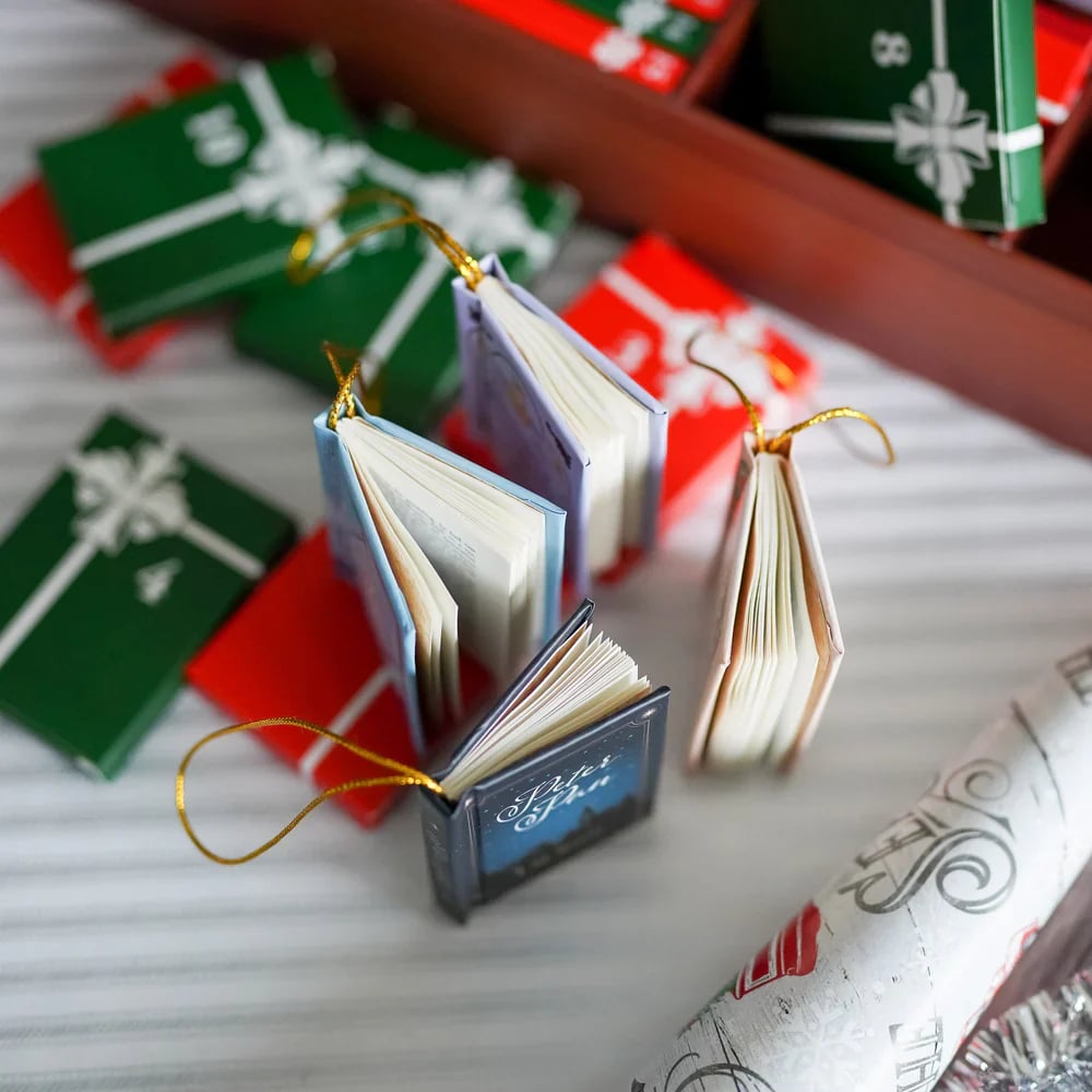 ✨Last Day 49% Off ✨Mini Book Ornament Advent