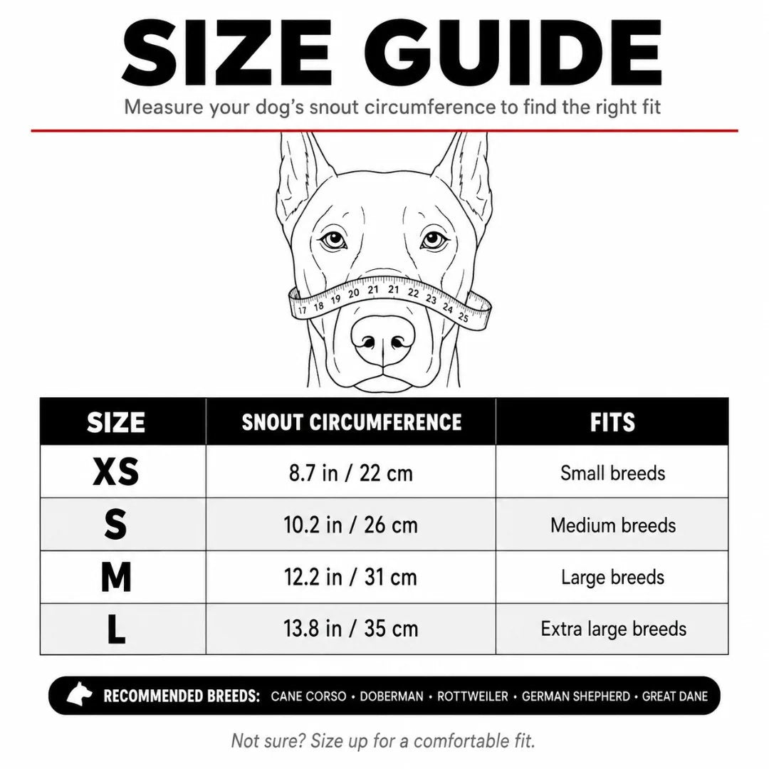 ✨ EARLY HALLOWEEN 49% OFF🐶Hell Hound Monster Muzzle 🎃