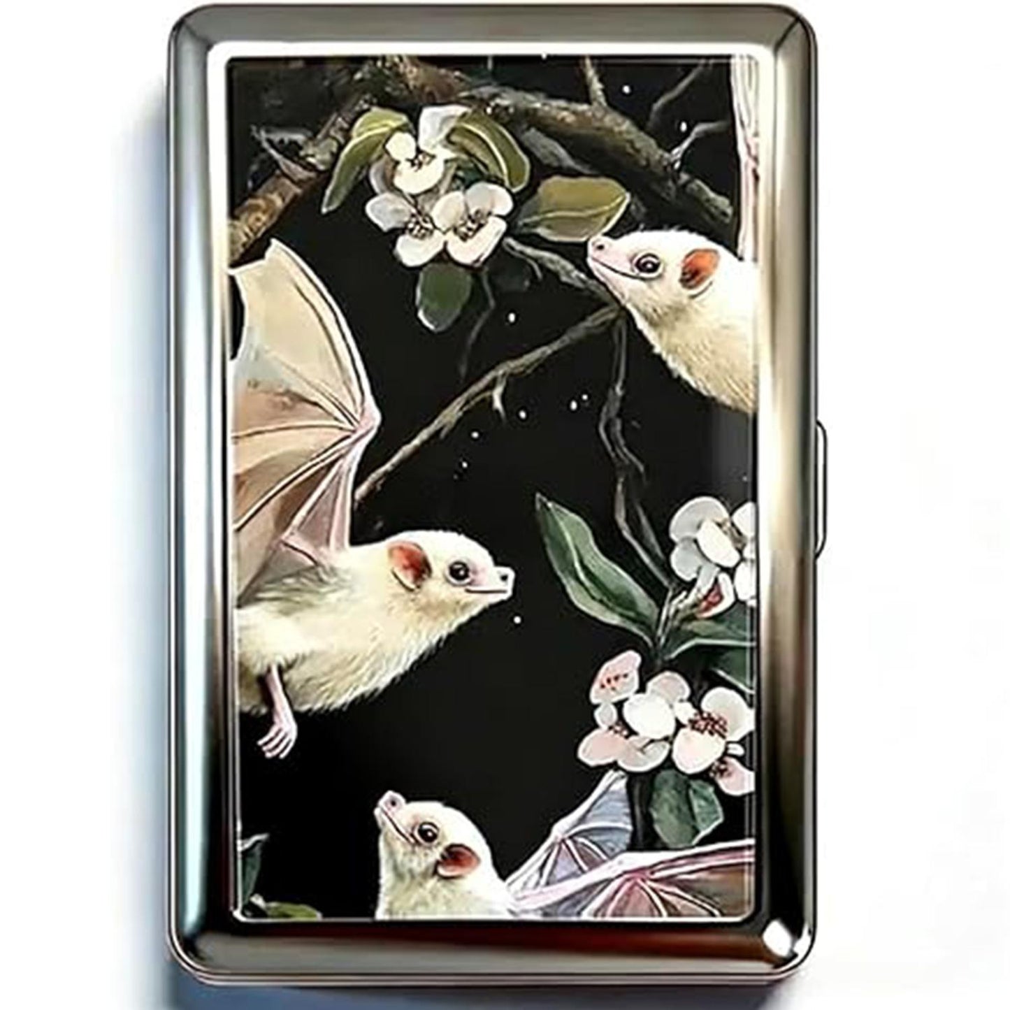✨🖤 Vintage Metal RFID Wallet Card Holder – Slim Credit Card Case for Women & Men 💳🔒