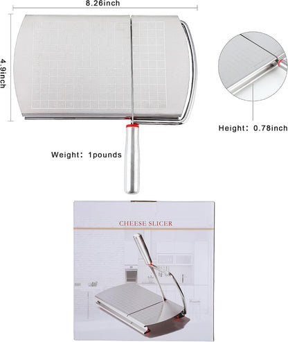 🎖️Cheese Slicer with Blade for Block Cheese