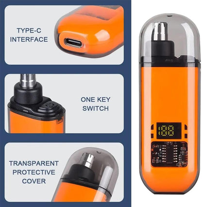 🎖️Smart Electric Nose Hair Trimmer for Men & Women