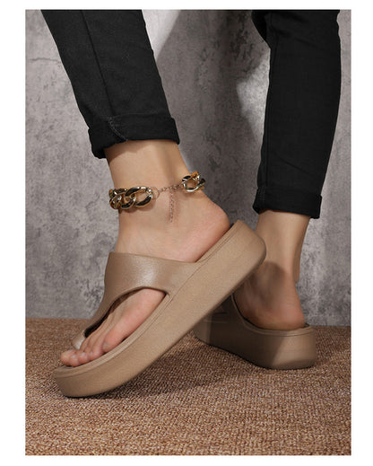 ✨🖤Women's sandals flip-flops,Cloud Cushion Platform Slides