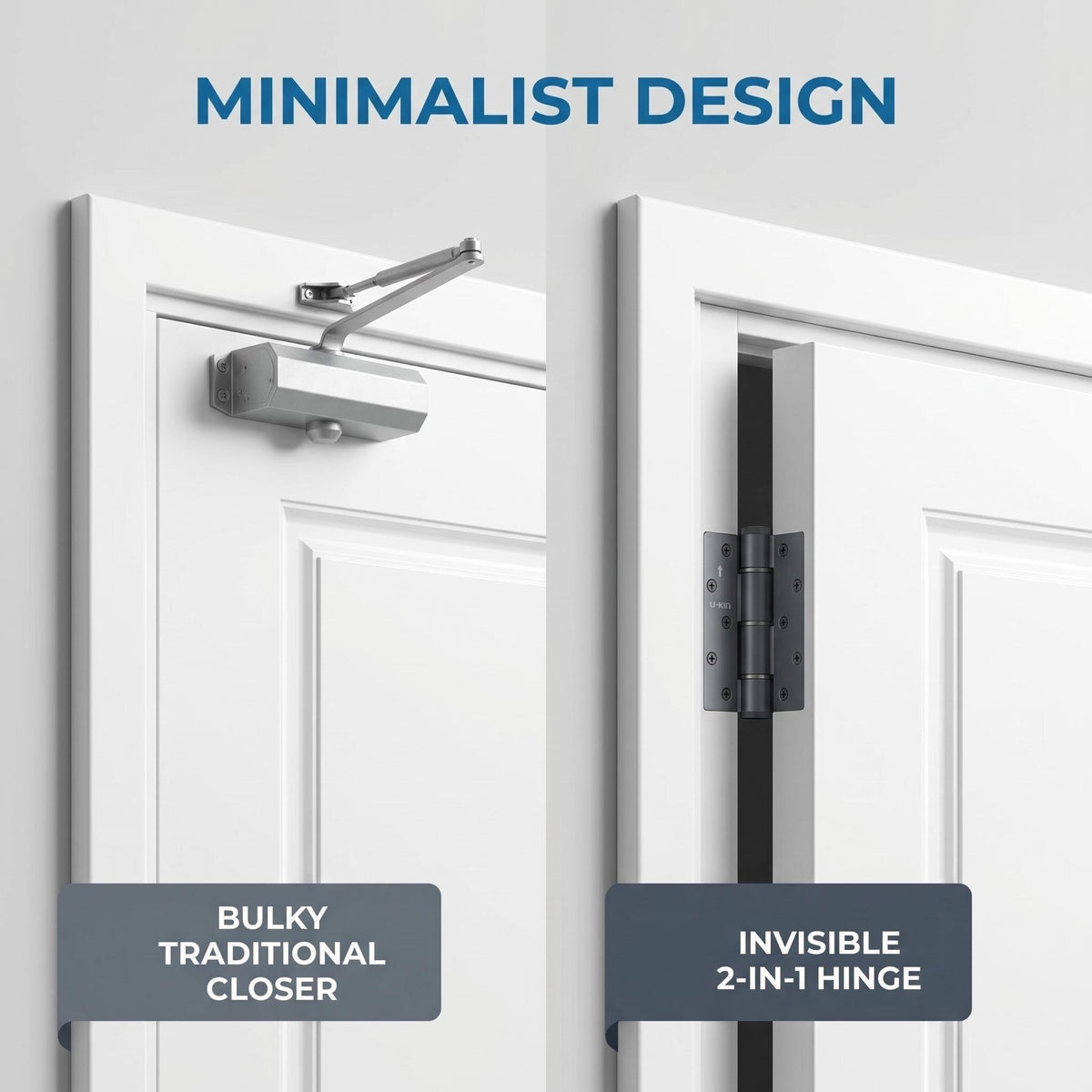 🔥Invisible Auto-Closing Hinge