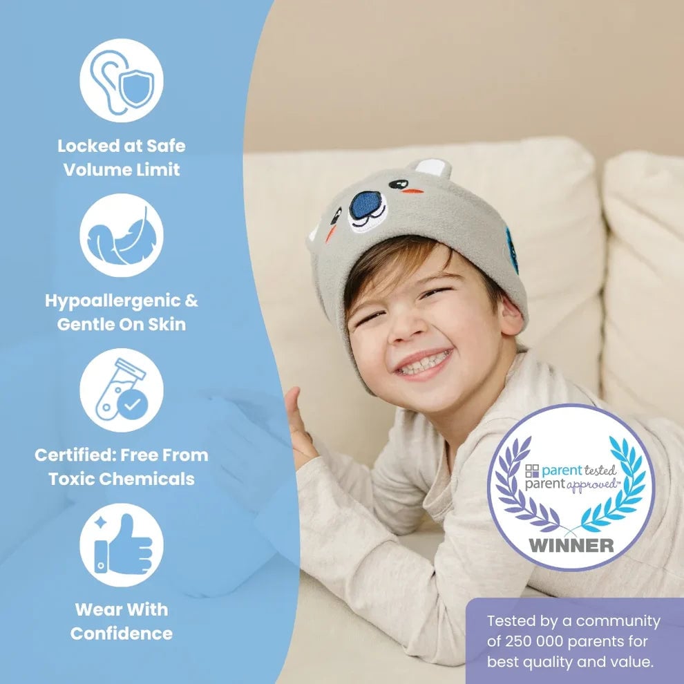 ✨Kids Bluetooth Animal Headphones — Soft, Comfy & Stays On