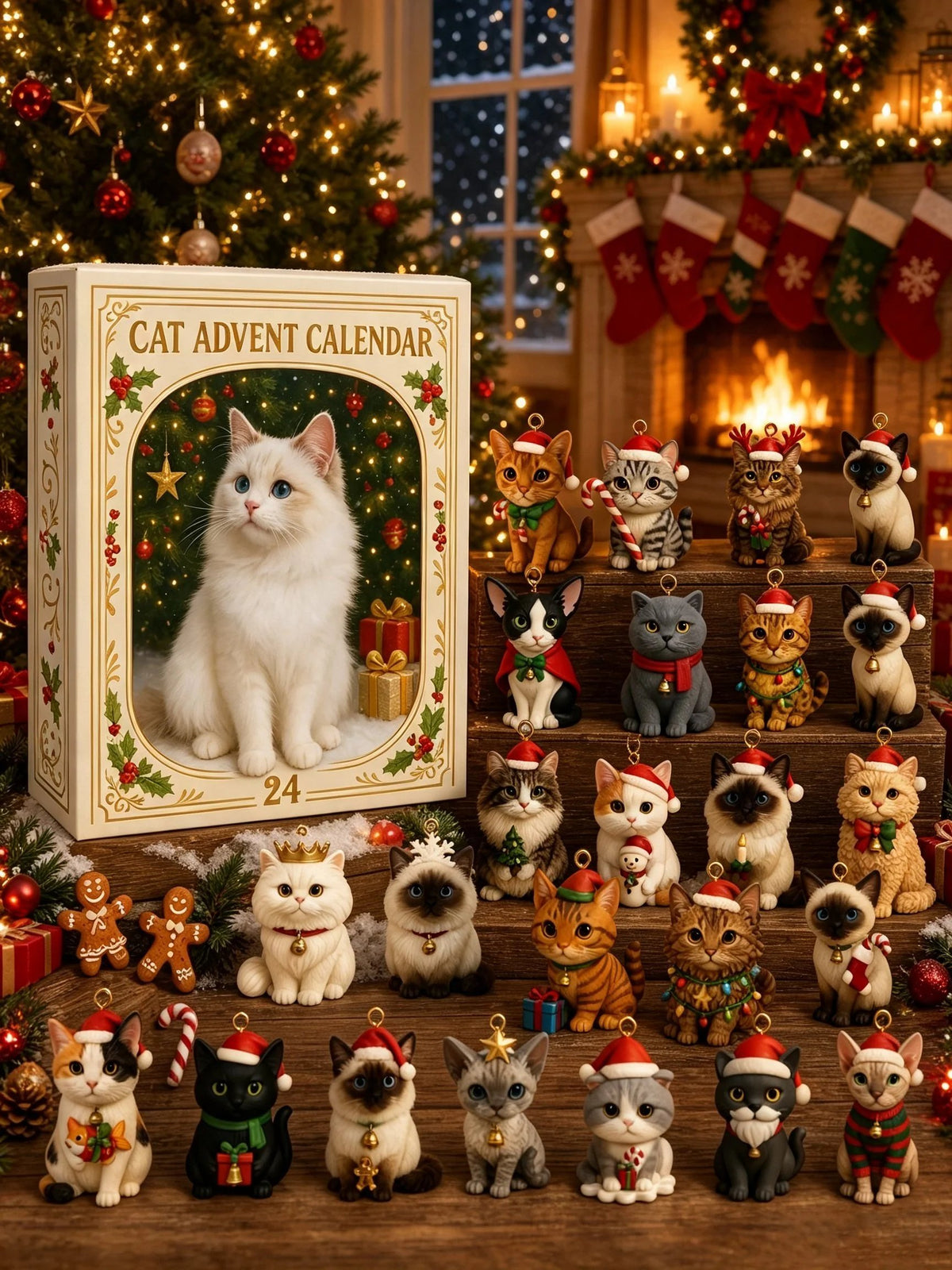 ✨😻 2026 Cat Lovers Advent Calendar – 24 Cute Cat Surprises 🎁