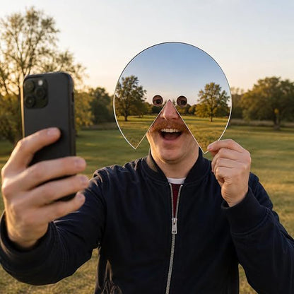 🔥Mirror Face Mask – Hilarious Selfie & Party Prop