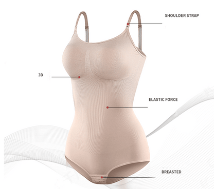 🔥Seamless Covered Bust Jumpsuit Thong Bodysuit Fit Womenswear