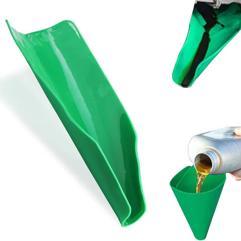 🔥Flexible Oil Funnel 29" L x 5" W (Extended Reach)