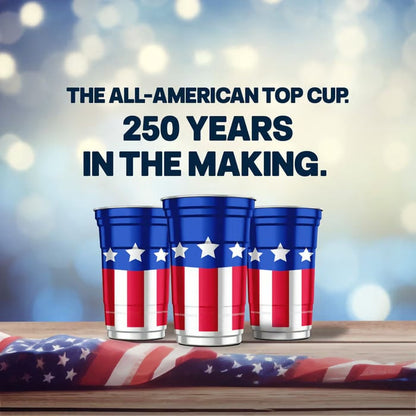 ✨🇺🇸 250th Anniversary Patriotic Aluminum Party Cups