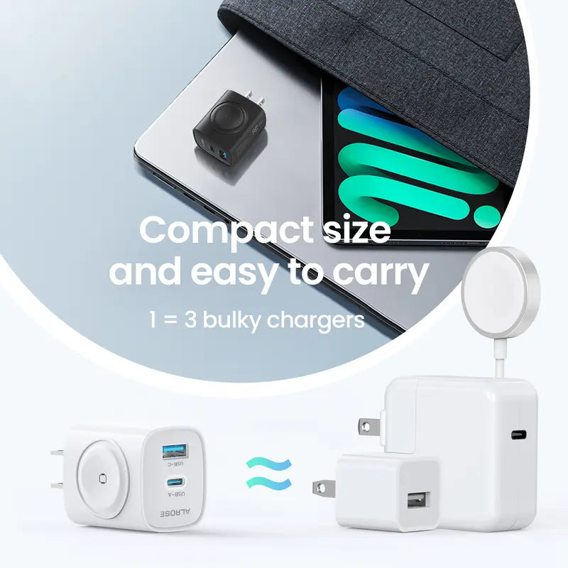 ✨3-in-1 Apple Watch & Fast Charging Wall Adapter
