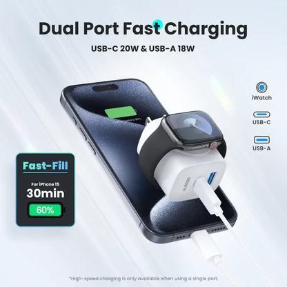 ✨3-in-1 Apple Watch & Fast Charging Wall Adapter