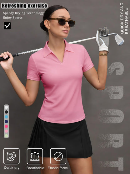 ✨Hot Sale👕 WOMEN’S SPORTS POLO SHIRT