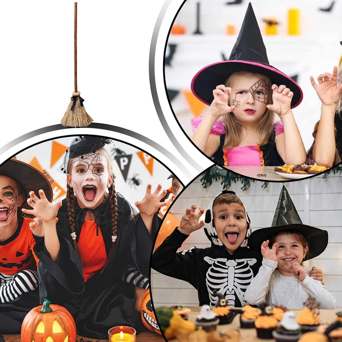 🎖️Dancing Witch Broom Touch Activated Halloween Decorations