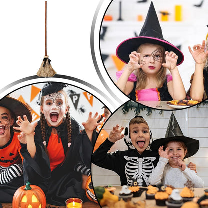 🎖️Dancing Witch Broom Touch Activated Halloween Decorations