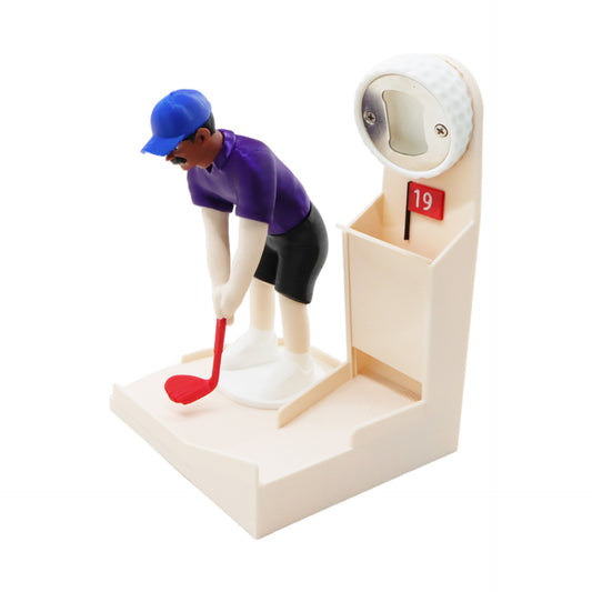 🔥Golf Bottle Opener Game, Automatic Beer Cap Launcher & Catcher