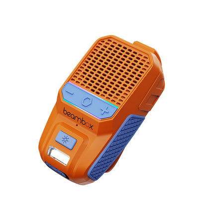 🎖️Clip on Bluetooth Speaker with RGB/Flashlight