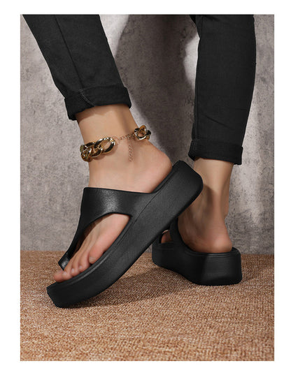 ✨🖤Women's sandals flip-flops,Cloud Cushion Platform Slides